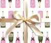 Champagne Bottle Wrapping Paper