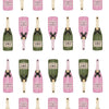 Champagne Bottle Wrapping Paper