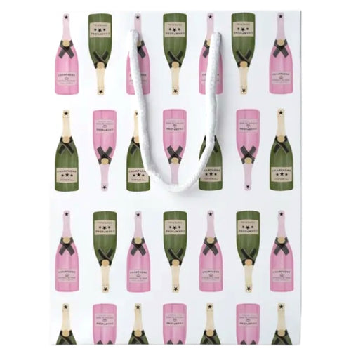 Champagne Bottle Gift Bag