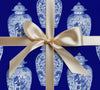 Blue Ginger Jar Wrapping Paper