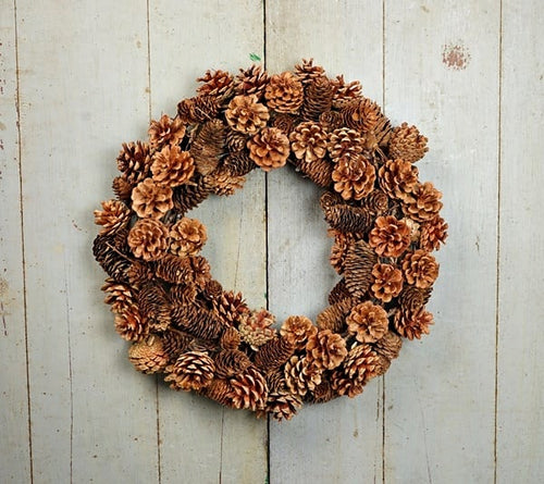 Pinecone Wreath 16"