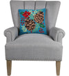 Pinecones Holiday Hook Pillow