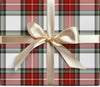 Classic Red Tartan Wrapping Paper