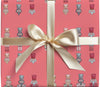 Pink Nutcracker Christmas Wrapping Paper