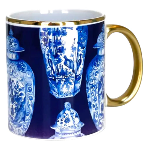 Blue Ginger Jar Mug