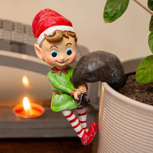 Holiday Pot Hanger Buddy, Elf