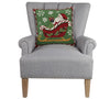 Santa's Sleigh Holiday Hook Pillow