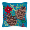 Pinecone Winter Hook Pillow