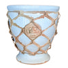"Buckingham" Kew Footed Vase with Wire Weave