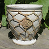 "Buckingham" Kew Footed Vase with Wire Weave